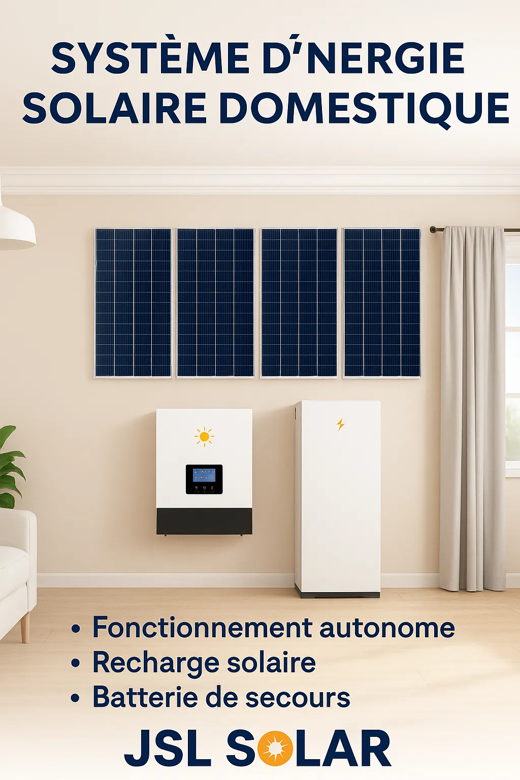 Kit solaire lithium 5 KWH